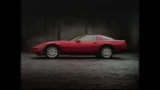 Corvette C4 1992 advert USA "All-American Legend"