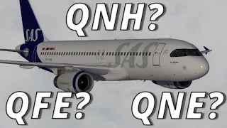 ALTIMETRY - Pressure settings? | QNH, QNE, QFE explained!