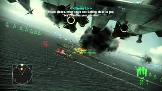 Ace Combat: Assault Horizon Elite Difficulty Playthrough - Mission 10: Hostile Fleet