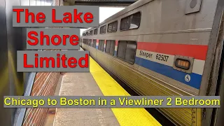 The Lake Shore Limited | Chicago to Boston by Train in a Bedroom on Amtrak's Viewliner 2 Sleeper
