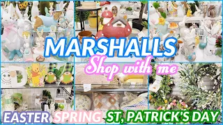 MARSHALLS NEW DECOR! EASTER SPRING ST  PATRICK'S DAY 2024 DECORATIONS SHOP WITH ME