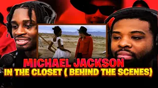 BabantheKidd FIRST TIME reacting to Michael Jackson - In The Closet!! (Behind The Scenes)