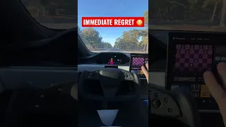 ⚠️*TRUSTS TESLA AUTOPILOT*⚠️ ALMOST CRASHES 😳🛑 HIGH SPEED 😩💥 WOULD YOU TRUST THIS⁉️ #Shorts