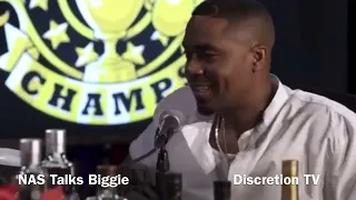 NAS “BIGGIE Called Me & asked If I’m Fking With The WuTang Ninjas”