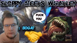 Sloppy meets NoArmWhatley in soloq. (gone boga😱)