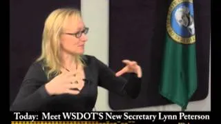WSDOT Secretary Lynn Peterson