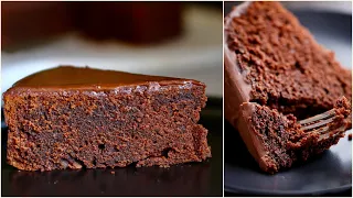 Easy Chocolate Brownie Cake Recipe in the oven | chocolate brownies easy recipe