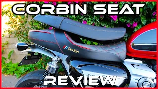Triumph Speed Twin Aftermarket seat review Corbin VS Stock side by side comparison