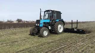 Ротаційна борона yetter запуск.