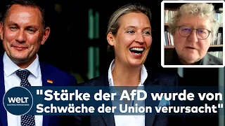 SACHSEN und THÜRINGEN: "Die Stärke der AfD wurde von Schwäche der Union verursacht" I WELT Interview