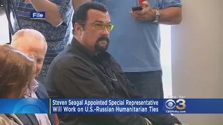 Actor Steven Seagal Appointed Russian Ministry's As 'Special Representative'