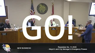 This Florida Council Meeting goes off the rails Politician gets angry