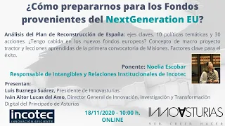 ¿CÓMO PREPARARNOS PARA LOS FONDOS PROVENIENTES DEL NEXTGENERATION EU?