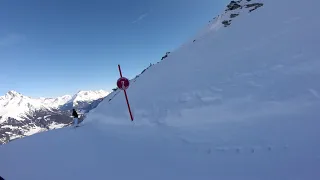 Piste des crêtes Snowboard La Norma