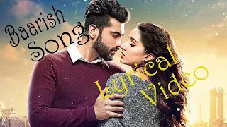 Half Girlfriend | Baarish Lyrical Video | Ash King | Arjun Kapoor & Shraddha Kapoor