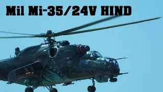 Mil Mi-24 HIND | Czech Air Force | Pardubice Airshow 2023 | 4K