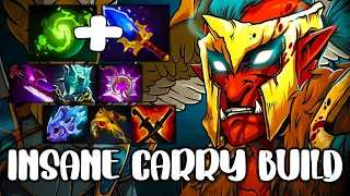 INSANE CARRY BUILD [ Troll Warlord ] THE MOST TANKY CARRY - DOTA 2 GAMEPLAY