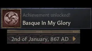 Basque in My Glory CK3 Achievement (in 0 days!) WR