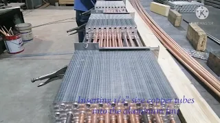 How we make Evaporator coil/buhay OFW,,,