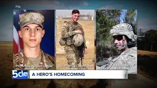 Conneaut hero soldier's body returns with a hometown procession