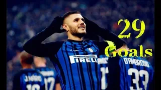 Mauro Icardi ● All 29 Goals in Serie A TIM ● 2017/2018