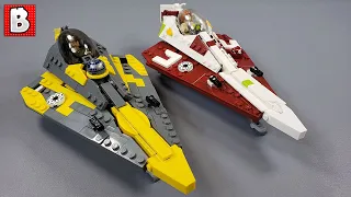 Sharp Custom LEGO Jedi Starfigters!