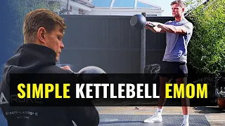 Simple (But NOT easy) Kettlebell Workout / 20 min Full Body EMOM