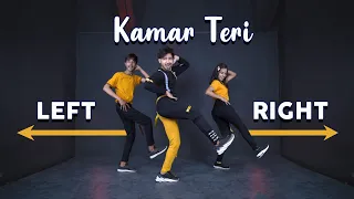 Kamar Teri Left Right Dance Video With Tutorial  | Vicky Patel Choreography |  Trending Haryanvi