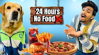 LIVING WITHOUT FOOD FOR 24 HOURS | Leo ne yeh Kya kardia | Anant Rastogi