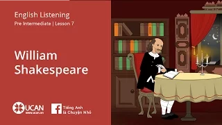 Learn English Via listening | Pre Intermediate - Lesson 7. William Shakespeare