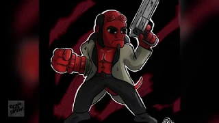 Hellboy Speed Drawing