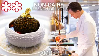 $150 FIRST 2 Michelin Star DAIRY-FREE French Restaurant is Totally Mind-Blowing | Amber, Hong Kong