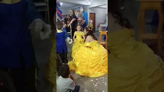 A bela e a fera (Aniversário da Alyce 4 aninhos)