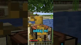 MINECRAFT, ale MUSZĘ SIĘ SŁUCHAĆ, SZTUCZNEJ INTELIGENCJI! #shorts