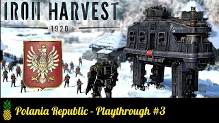 Iron Harvest I Polania Republic Part #3 I Campaign Walkthrough I (4K HD) I (No Commentary)