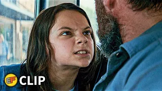 Logan & Laura - "You Can Talk" Scene | Logan (2017) Movie Clip HD 4K