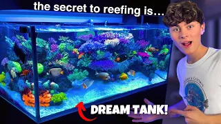 The Secrets to this INSANE 180G SALTWATER AQUARIUM!!!