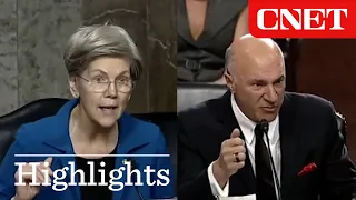 Watch Elizabeth Warren Debate Crypto Investor Kevin O'Leary (FTX Congressional Hearing)