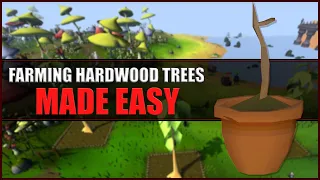 Quick Guide to Farming Hardwood Trees in OSRS