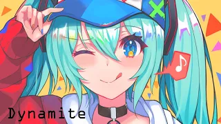 「Nightcore」→ Dynamite (Female Cover) •BTS•