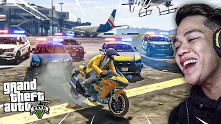 Animated Ninja Superbike Vs. 7 Fast POLICE Cars!! *INTENSE* | GTA 5