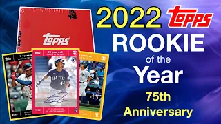 2022 Topps Rookie of the Year 75th Anniversary Baseball Cards ⚾ SP and auto!