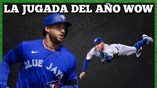 PREPARATE A VER LA MEJOR JUGADA DEL 2024 DE LA MANO DE GEORGE SPRINGER DE TORONTO BLUE JAYS