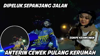 ANTERIN CEWEK PULANG MALEM2 DIPELUK SEPANJANG JALAN