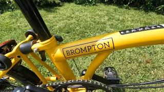 Brompton Review - the first 100 miles, June 2023