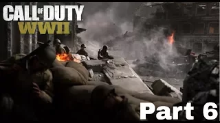 CALL OF DUTY WW2 Walkthrough Gameplay Part 6 - Collateral Damage - Campaign Mission 6