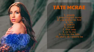 ✔️ Tate McRae ✔️ ~ Greatest Hits ~ Best Songs Music Hits Collection Top 10 Pop Artists of All T