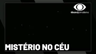 Mistério no céu: fila de pontos brancos intriga brasileiros; veja explicação