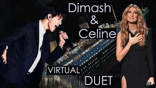 My Heart Will Go On - Dimash & Celine [виртуальный дуэт + трио Селин] Димаш Кудайберген и Селин Дион