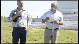 [ TRES ARBOLES] Se realizò homenaje junto a su monumento en los 180 años del Partido Nacional